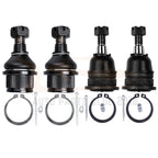 Set of 4 Front Upper Lower Ball Joints for Ram 2500 3500 (2WD RWD)