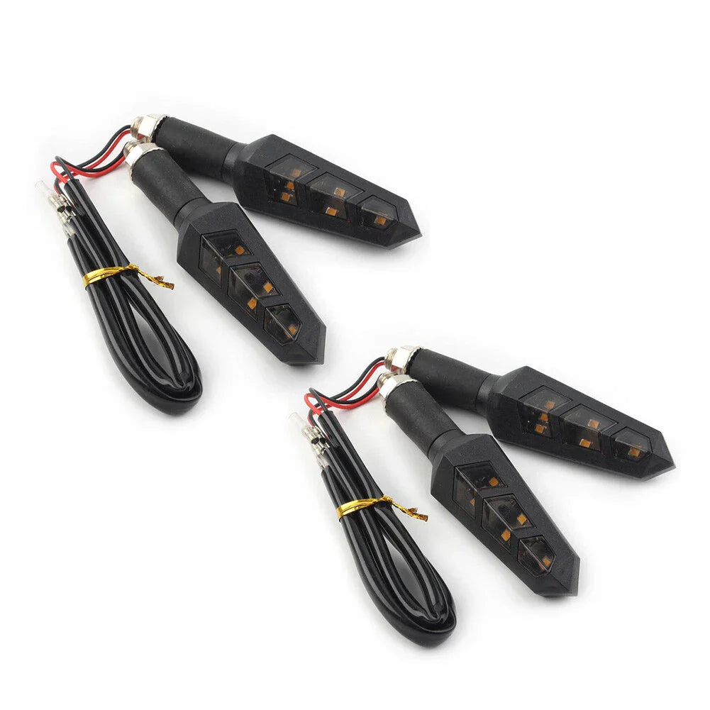 4 x Motorcycle LED Turn Signal Lights for Universal Scooter