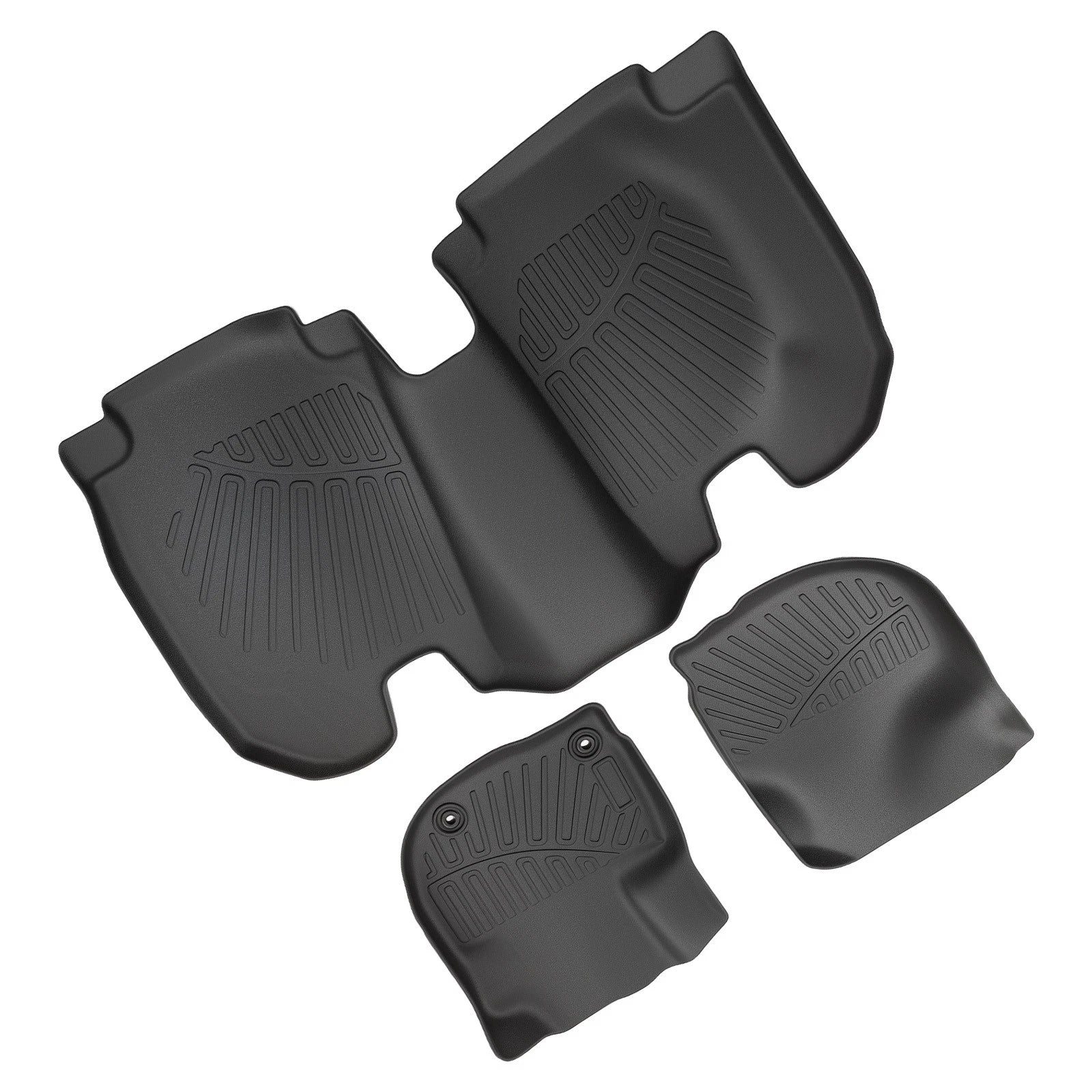 Set of 4 TPE Rubber Carpet Floor Mats for Honda HR-V (2016–2022)