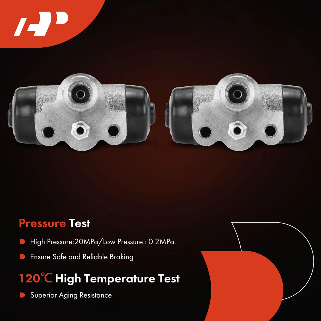 2X Rear Drum Brake Wheel Cylinders for Nissan Versa (2009–2011)