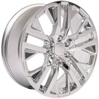 Chrome Wheel 22 Inch OEM Replacement for 2002-2013 Chevy Avalanche 1500