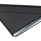 Right Mirror Applique Flag for Dodge Caravan (2008–2019) Black 1BE421XFAB
