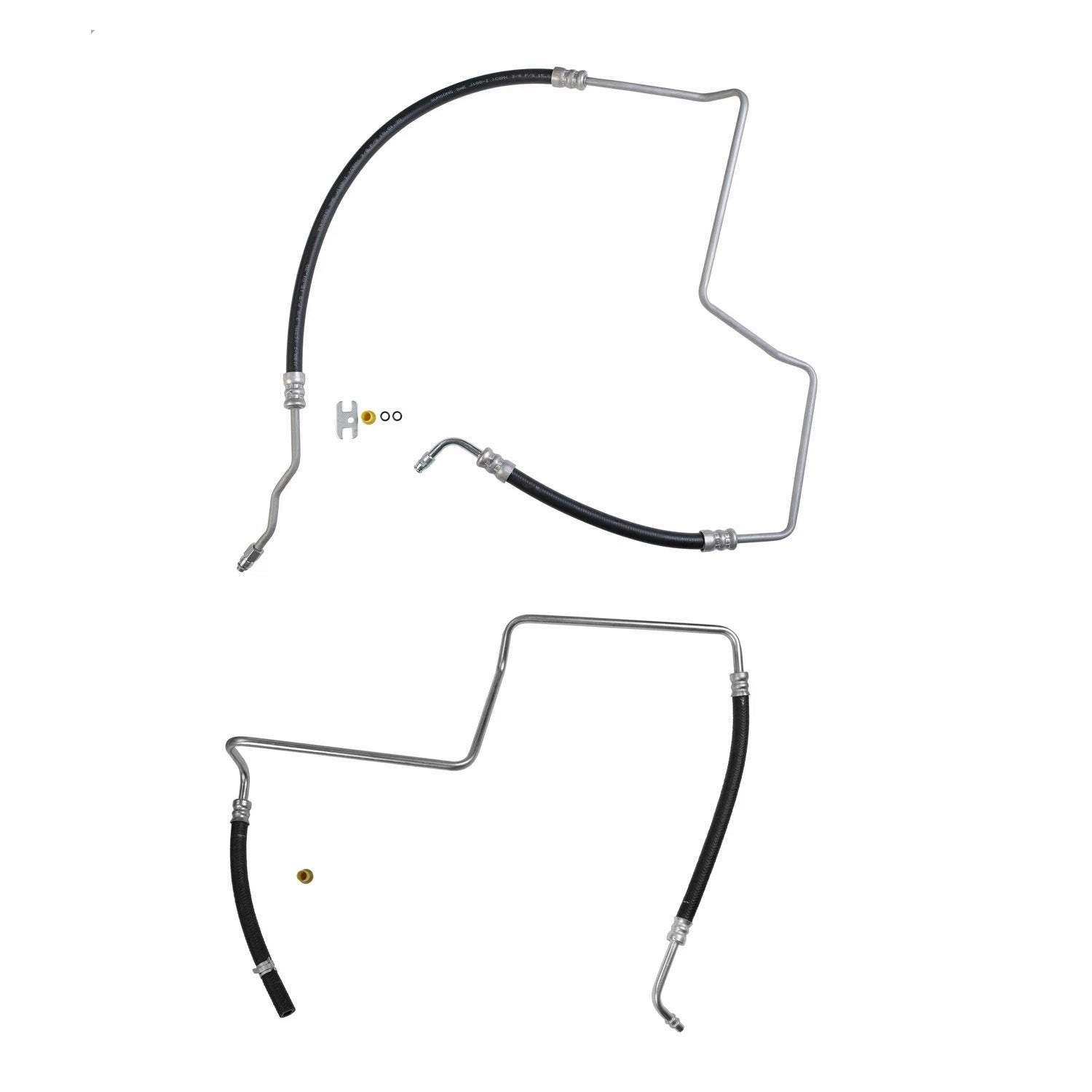 Sunsong Power Steering Pressure & Return Line Hose Kit for Rainier Envoy 2004–2009