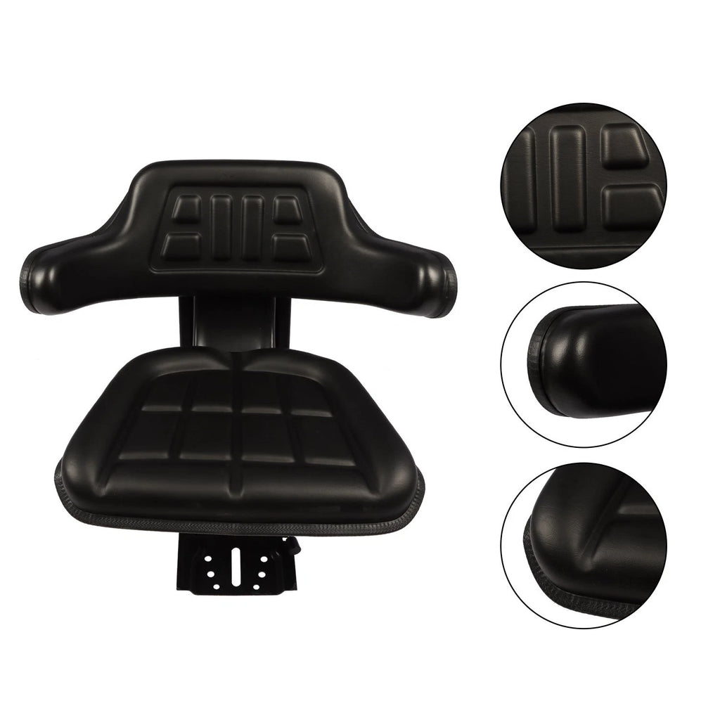 Black Tractor Suspension Seat for Ford/New Holland 3000 3600 3610 3900 5100