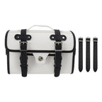 Saddlebag Storage Pannier for Scooter Motorcycle (Black)