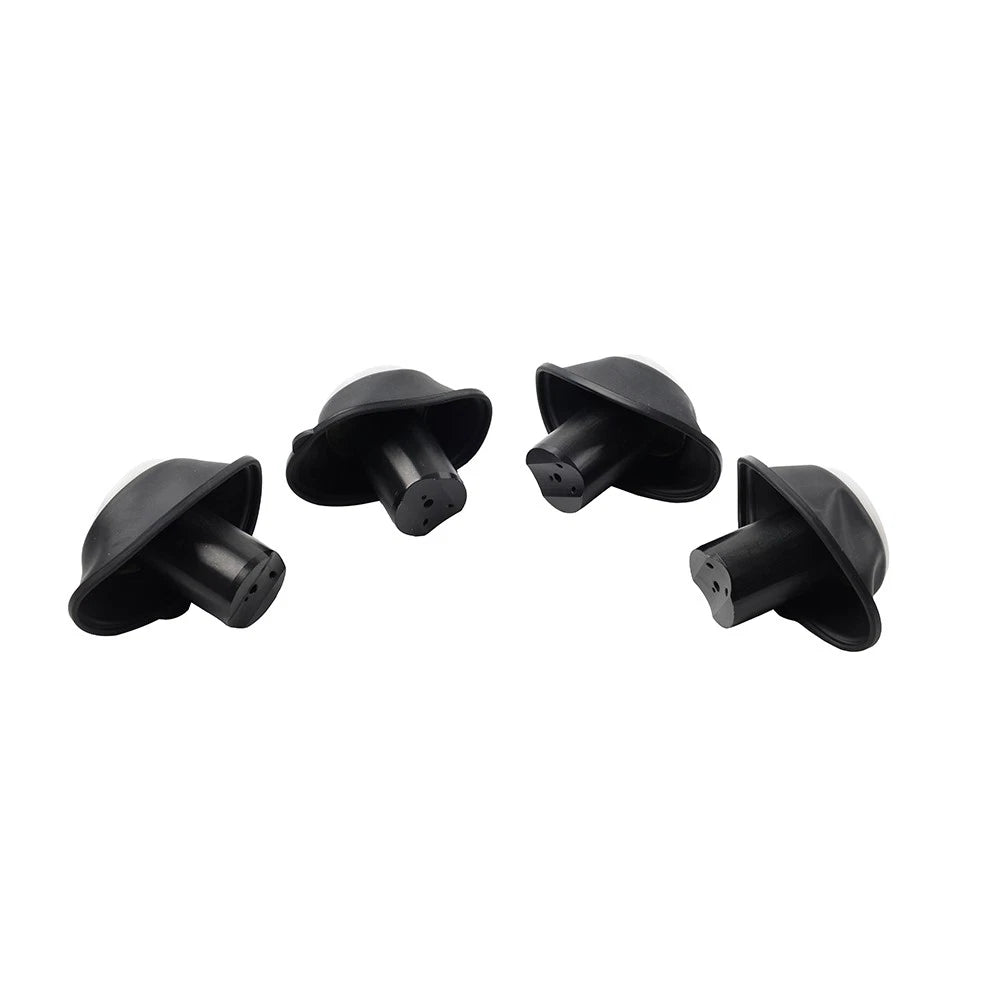 Set of 4 Membrane Diaphragm Carburetor Vacuum Pistons for Yamaha XJR400 (1993–2000)