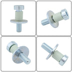 Set of 2 Door Latch Lock Striker Bolts for Chevy GMC Truck Blazer (1971–1987)