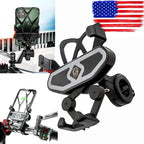 Cell Phone Holder Mirror Base Mount for Suzuki Boulevard Intruder