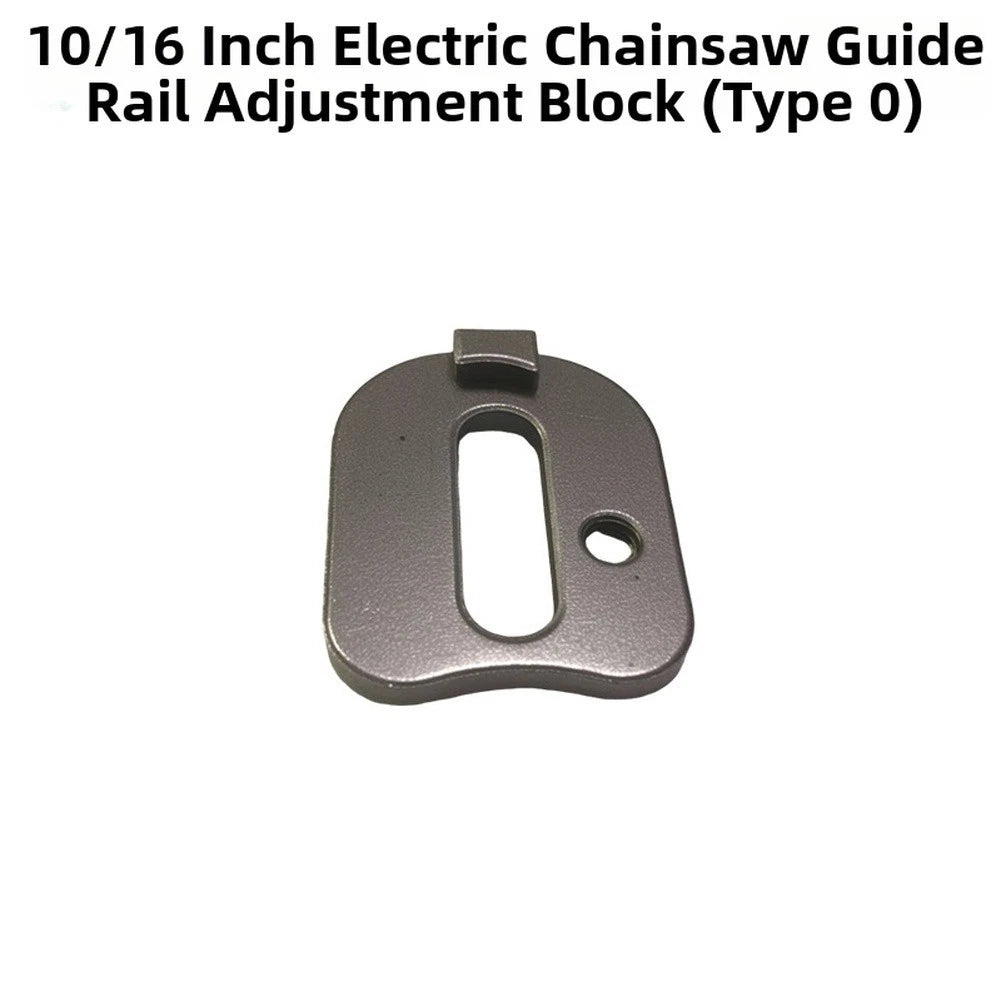 Gray Aluminum Chain Adjuster Block for Electric Chainsaws (10-16 Inch)