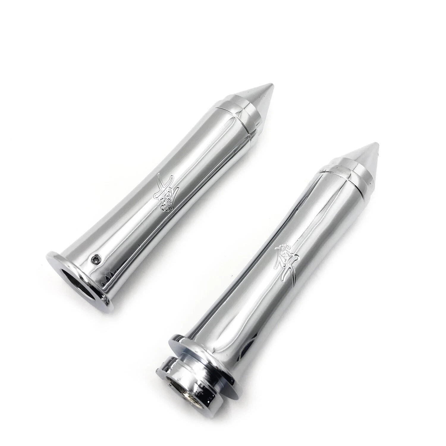 Custom Kanji Hand Grips for Suzuki Hayabusa GSX-R1300 (1999–2012)