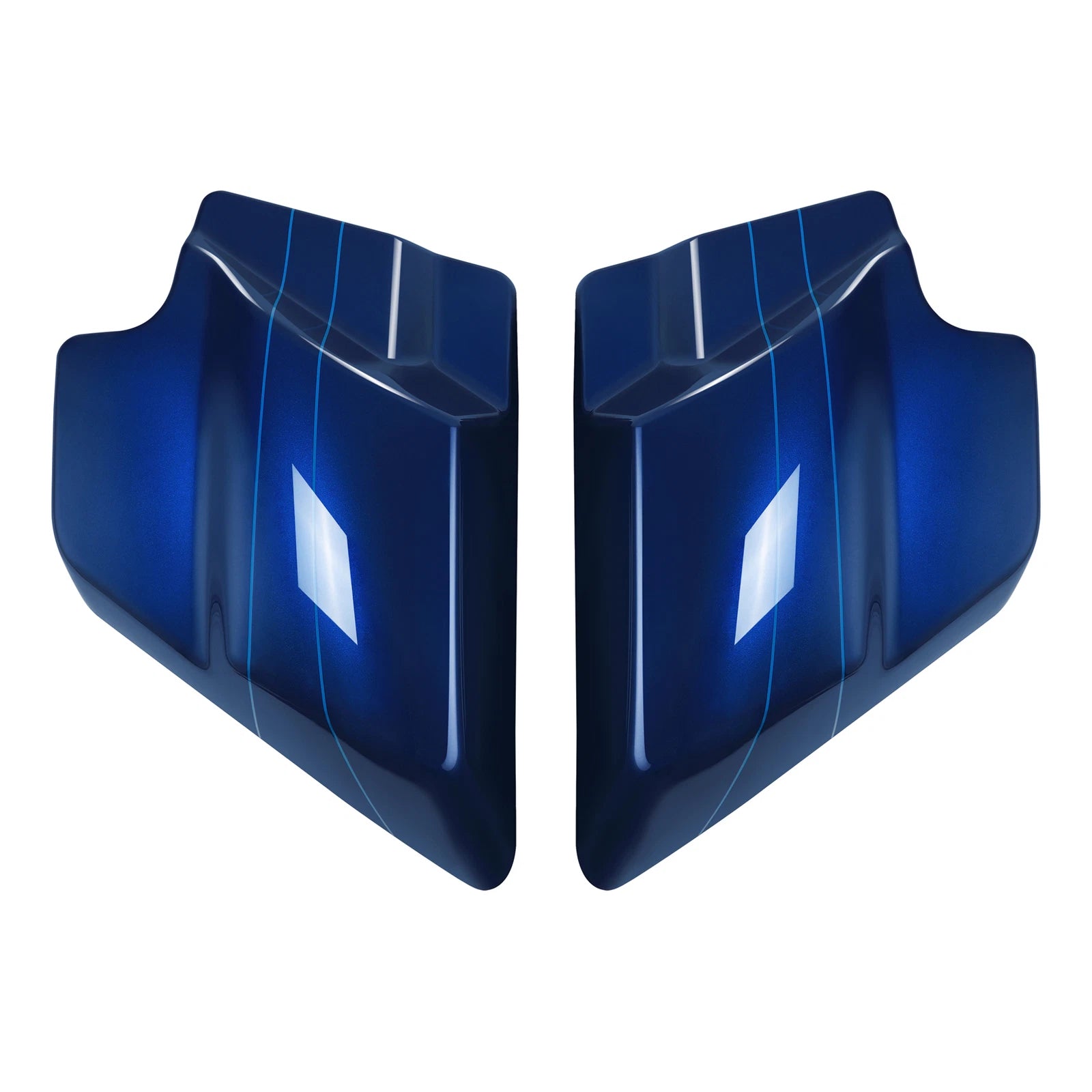 Battery Side Covers for Harley Electra Road Glide (2009–2023) Superior Blue