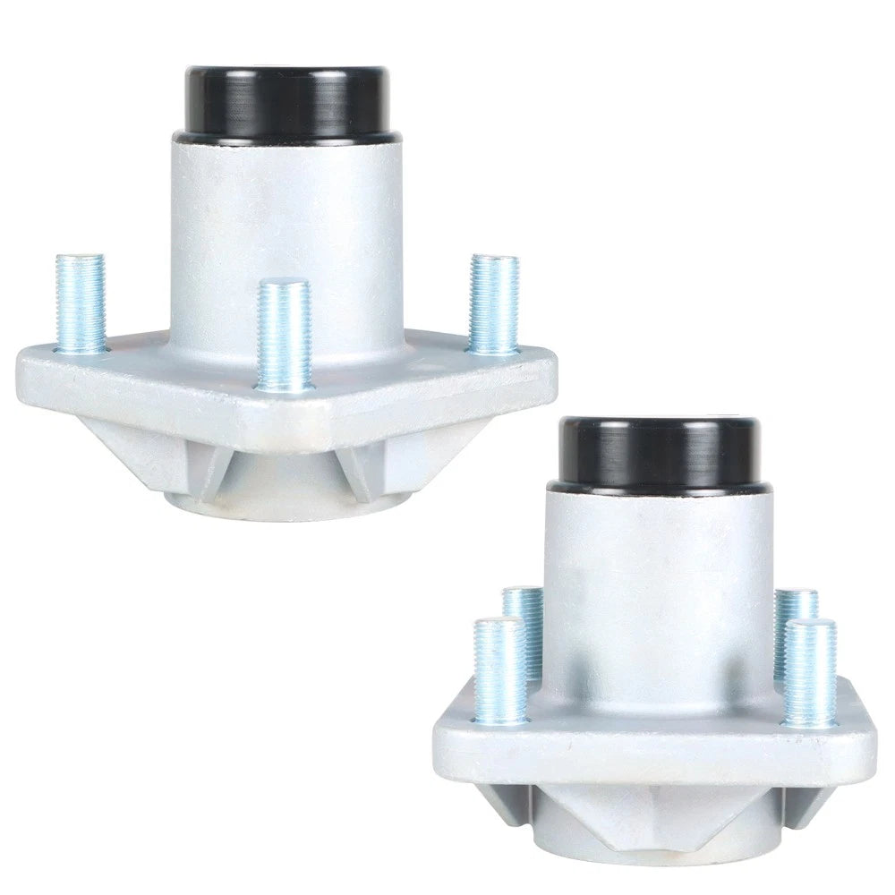 Set of 2 Front Wheel Hub Assembly for EZGO RXV Golf Cart (2008–Present)