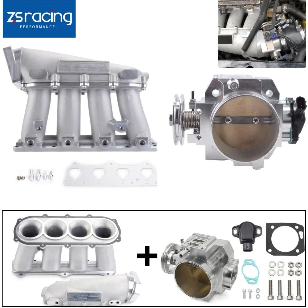 Ultra Street Intake Manifold + 70mm Throttle Body for Honda K-Series (K20, K24)