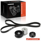 3X Serpentine Belt Drive Component Kit for Chevrolet C1500 (1990–1999)