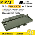Battery Cover for Honda Fourtrax 300 TRX300 (1988–2000) - Green Plastic