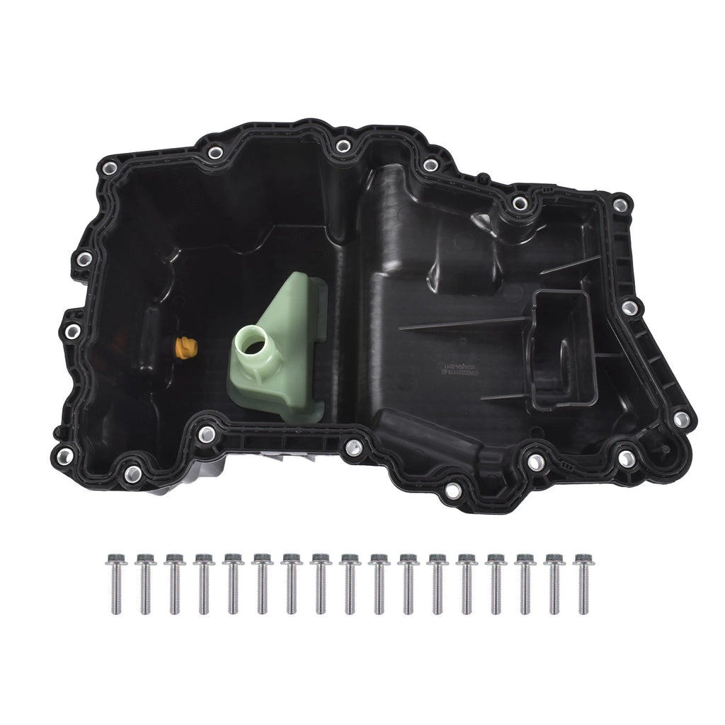 Engine Oil Pan w/Gasket & Bolt Kit for Ford F150 (2018–2023) 2.7L Ecoboost JT4Z-6675-E