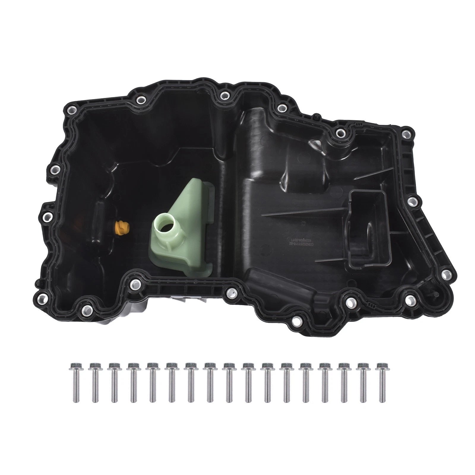 Engine Oil Pan w/Gasket & Bolt Kit for Ford F150 (2018–2023) 2.7L Ecoboost JT4Z-6675-E