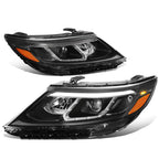 LED DRL Light Bar Projector Headlights for Sorento EX SX (2014–2015)