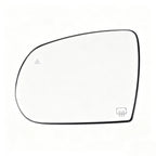 Heated Driver Left Side Wing Mirror Glass for Jeep Cherokee (2014–2022)