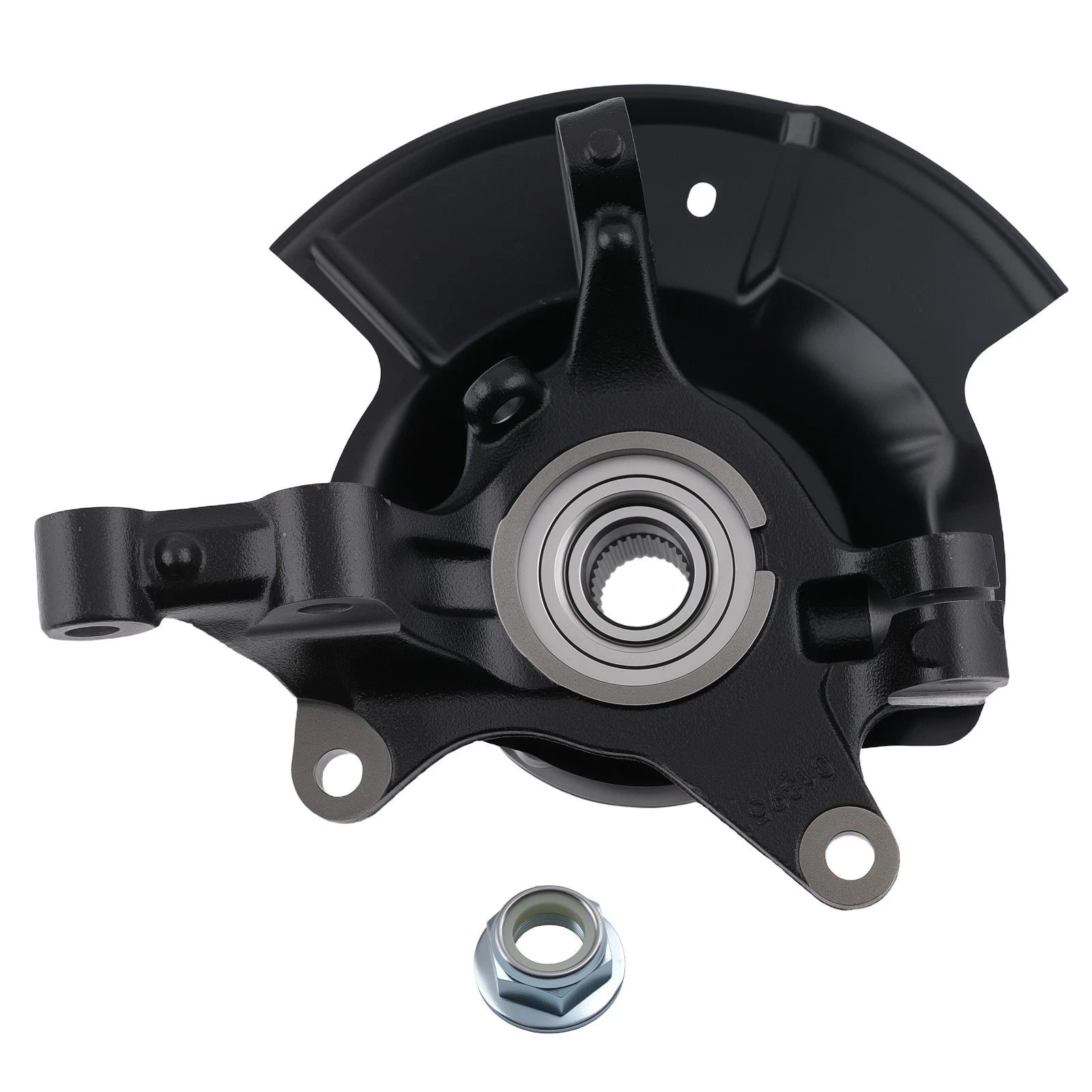 Front Passenger Side Steering Knuckle & Hub Bearing for Ford Edge (2011–2014) 686264