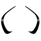 2X Front Bumper Lip Splitter Spoiler for Mercedes Benz C-Class W206 (2022–2023)