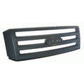 Replacement Black Matte/Ready to Paint ABS Plastic Front Grille