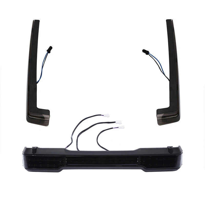 LED Brake Tail Light Accent Side Markers for Harley King Touring (1997–2008)