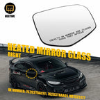 Heated Side Mirror Glass for Honda Civic (2016–2021) Right Passenger