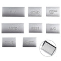 8X Console AC Buttons Cover Trim for Mercedes E Class W212, C207 (2009–2015)
