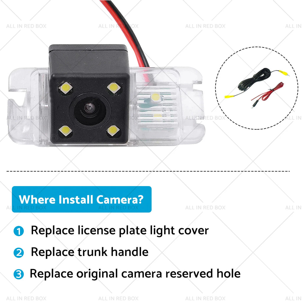 Reversing Camera for Ford Mondeo 4, Focus 2, S-Max, Galaxy, Kuga 1, C-Max 2 (2007–2014)