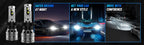 2X 9004 LED Headlight Bulbs for High-Low Beam (6500K, 13000LM, 60W)