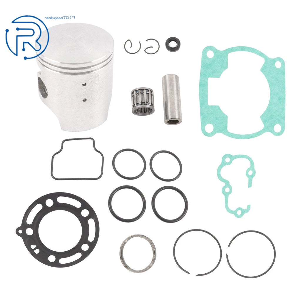 Top End Piston & Ring W/Gasket Bearing Kit 48.5mm for Kawasaki KX85 (2001–2013)