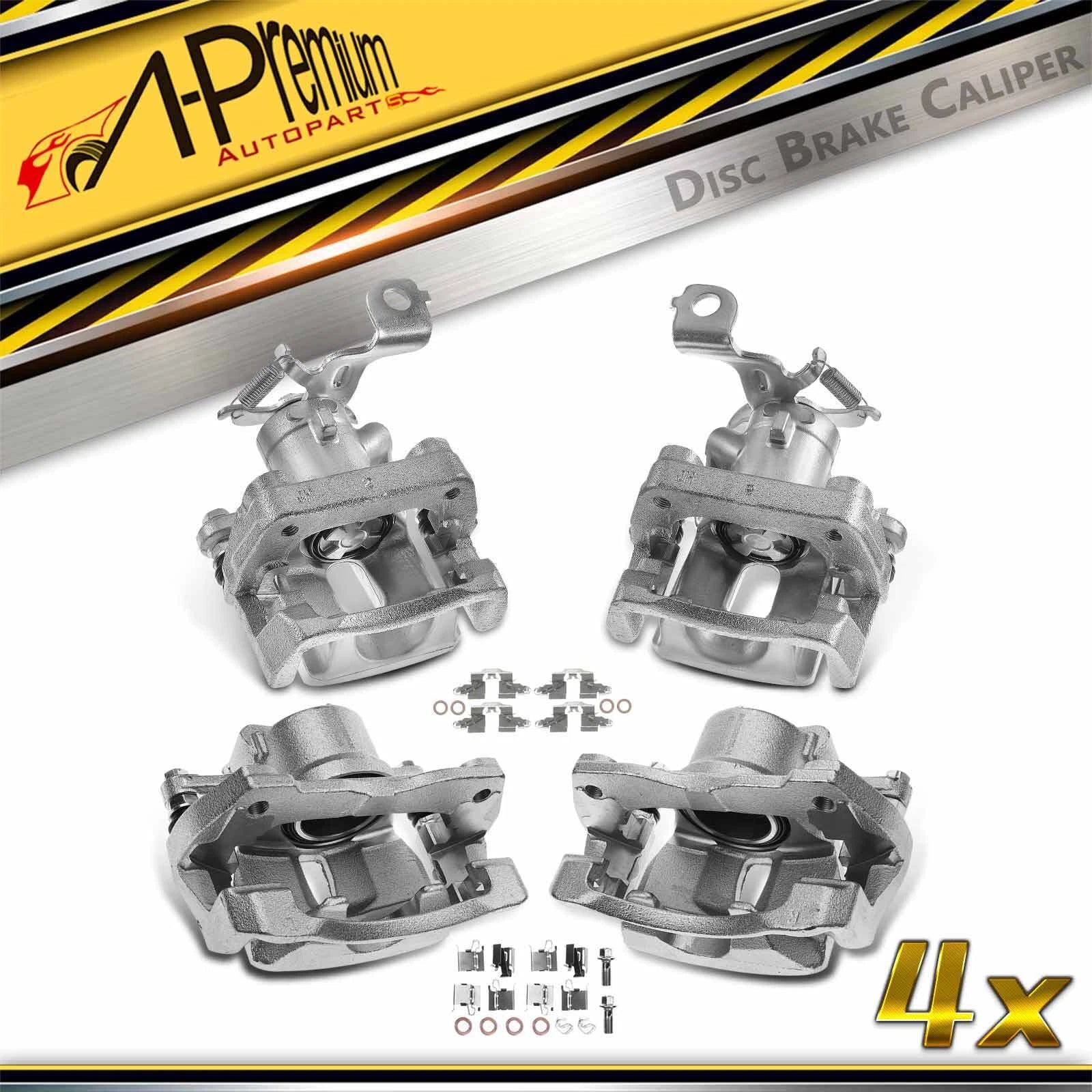 Front & Rear Disc Brake Caliper Bracket for Toyota Corolla Pontiac 