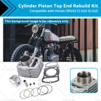 Cylinder Piston Top End Rebuild Kit for Honda CB125S (1971–1985)