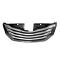 Replacement Silver Chrome Plastic Front Grille For 2015-2017 Toyota Sienna