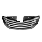 Replacement Silver Chrome Plastic Front Grille For 2015-2017 Toyota Sienna