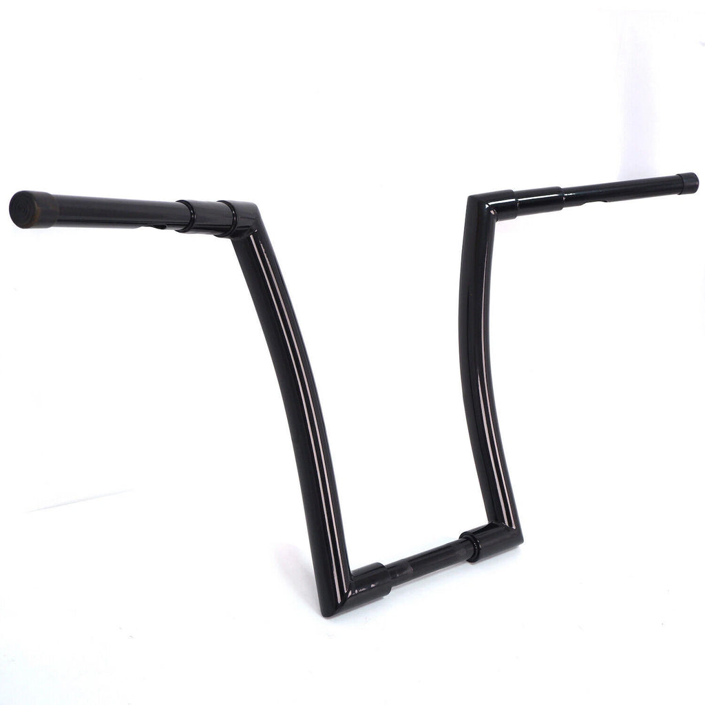 12" Ape Fat Hanger Handlebar for Harley Softail Road King (2018–2023) Black