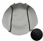 Console Lid Armrest Cover for Nissan Titan (2016–2020) White Stitch