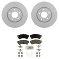 Set of 4 Bosch Blue Ceramic Disc Brake Pads & 299mm Rotors for Fusion Milan Mazda6 (2006–2012)