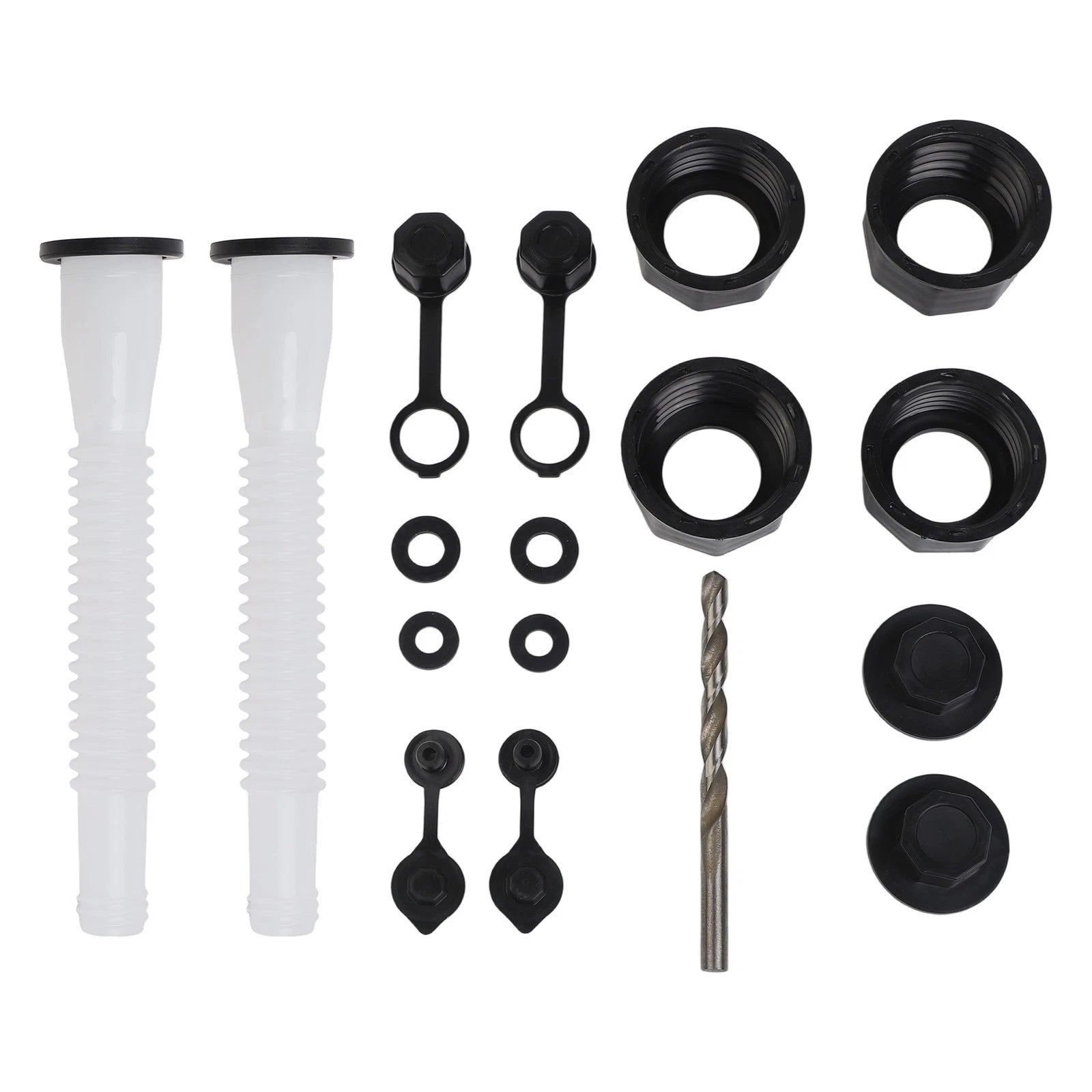 Gas Can Nozzle Replacement Kit for Most Gas Cans (Spill Proof Design)