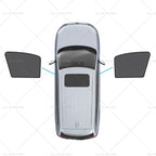 Set of 2 Magnetic Mesh Sun Blind Shades for Toyota Camry (2017–2025)