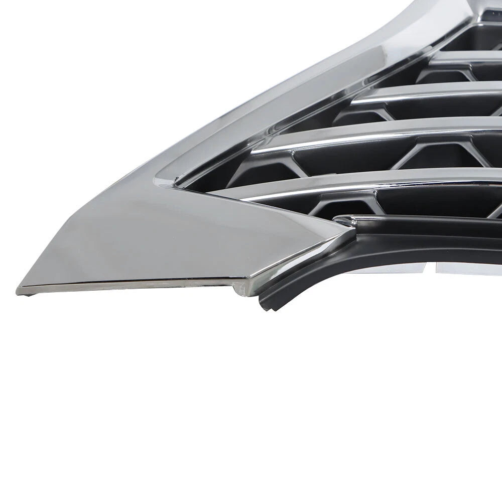 Front Grille Bumper Upper for Hyundai Tucson (2019–2021) Chrome Mesh