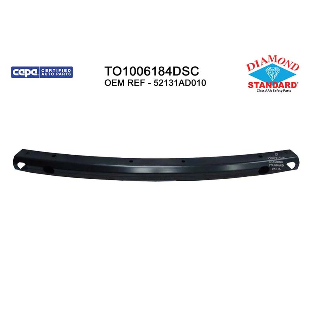 Replacement Steel Front Bumper Impact Bar for Toyota Hilux (2005–2015)