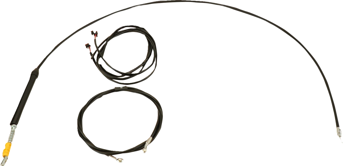 Complete Plug-and-Play Cable Kit for LA Choppers (15" - 17" Handlebars)