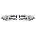 2X Honeycomb Front Bumper Fog Light Grille Cover for Audi A4 B8.5 S4 RS4