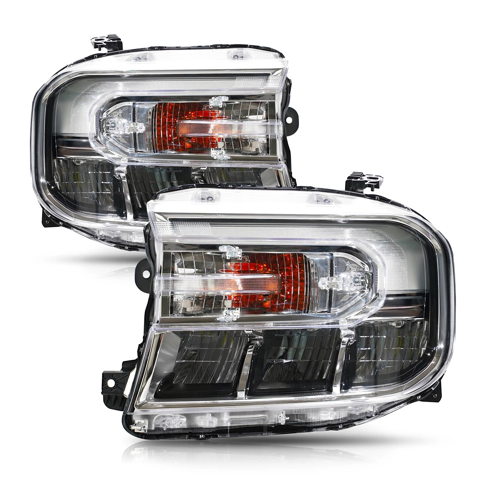 LED Headlights Pair for Ford Maverick (2022–2024) W/o DRL Upgrade