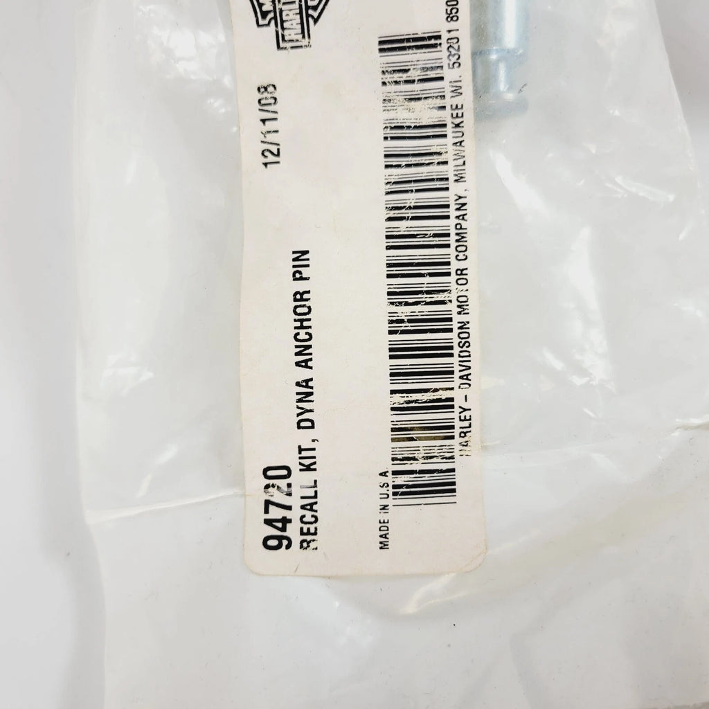 Harley-Davidson Dyna Anchor Pin Recall Kit 94720 (2012–2017)