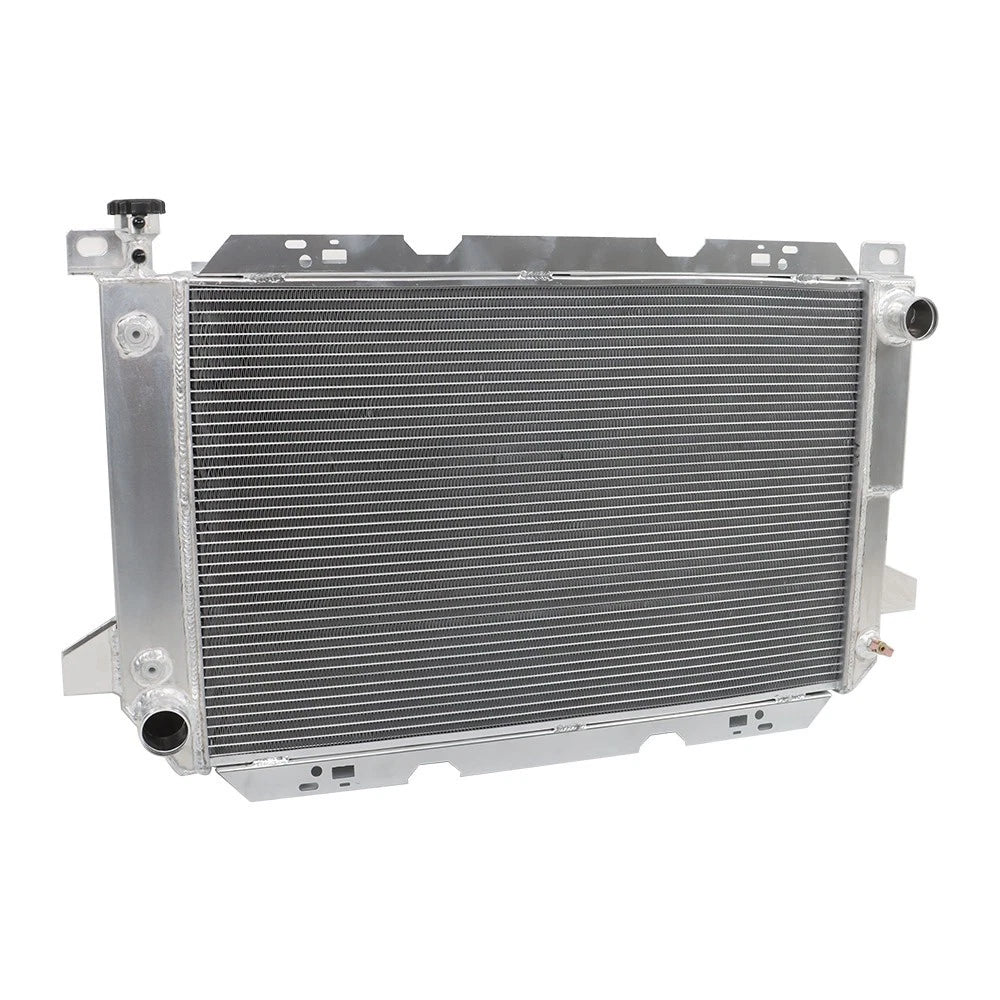 3 Row Aluminum Radiator for Ford F150 F250 F350 Bronco (1985–1997)