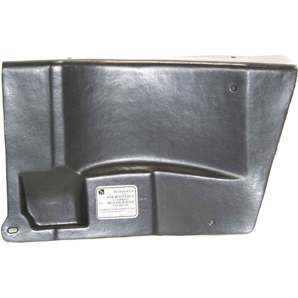 Set of 2 Engine Splash Shields for Chrysler Sebring (2007–2010)