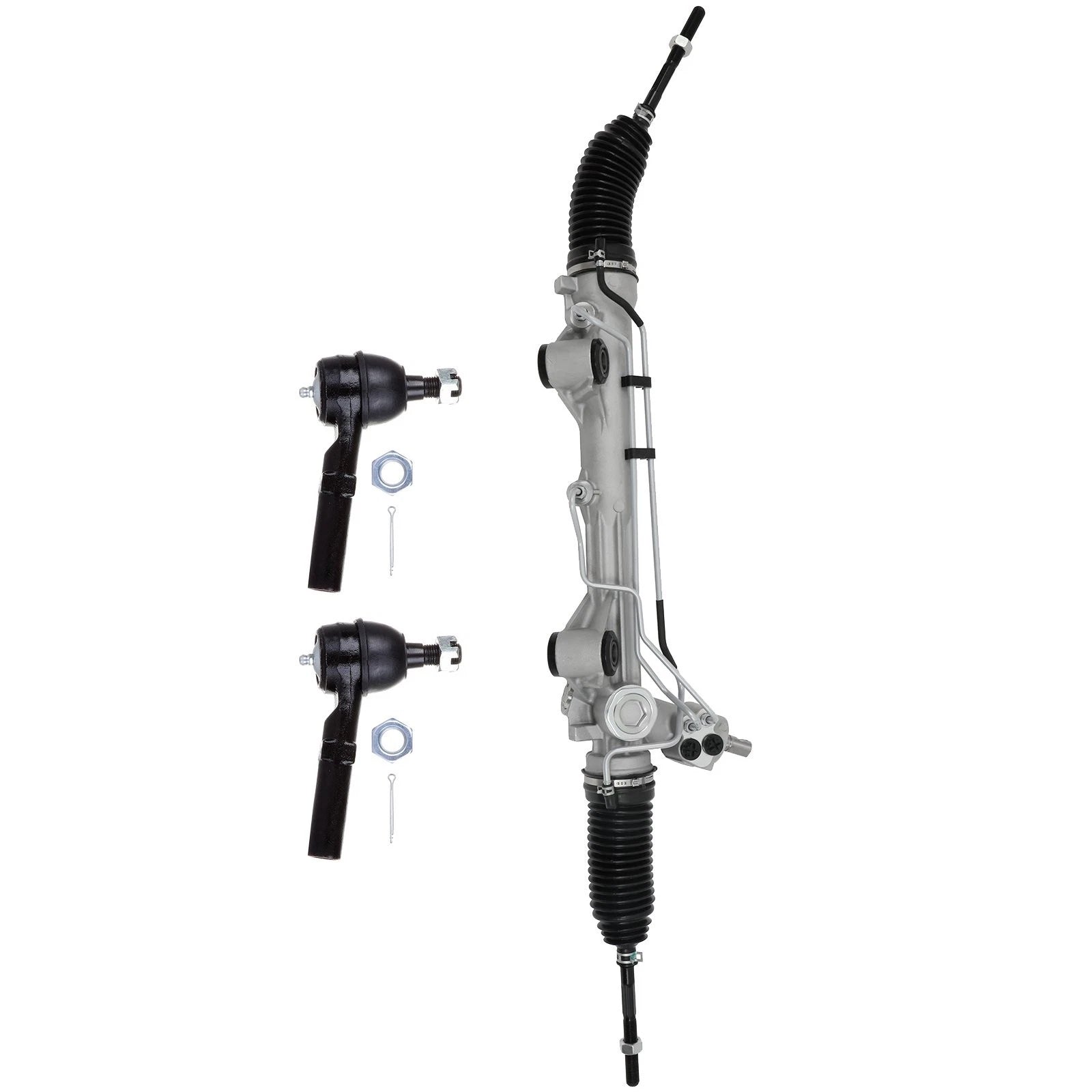 3Pcs Steering Rack and Pinion for Mazda B2300 B3000 (2001–2009)